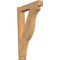 Ekena Millwork Funston Arts & Crafts Smooth Outlooker, Western Red Cedar, 5 1/2"W x 26"D x 38"H OUT06X26X38FST03SWR - alternate 1